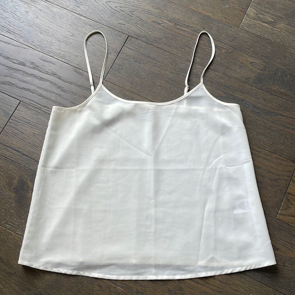 Wild Pearl White Tank Top
